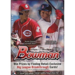 2018 Bowman Baseball Blaster 