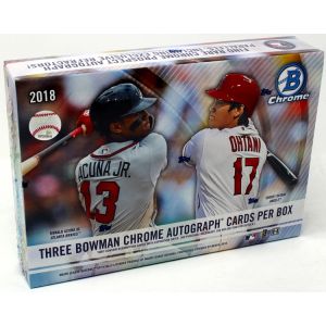 2018 Bowman Chrome Baseball HTA Choice 12 Box Case