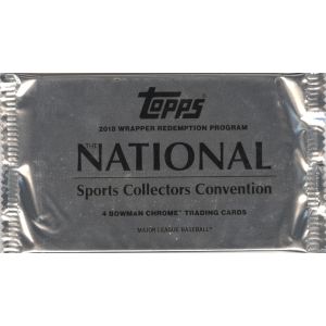 2018 Topps Bowman National Wrapper Redemption Pack