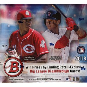 2018 Bowman Baseball Retail Box 