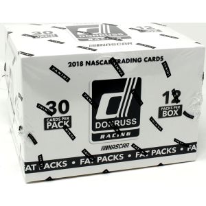 2018 Panini Donruss Racing Fat Pack Box