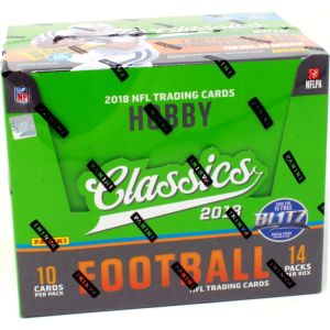 2018 Panini Classics Football Hobby 20 Box Case