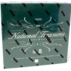 2018 Panini National Treasures Football Hobby 4 Box Case