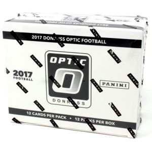 2017 Panini Donruss Optic Football Fat Pack 12 Box Case