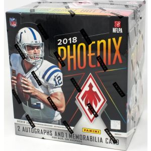 2018 Panini Phoenix Football Hobby 16 Box Case 