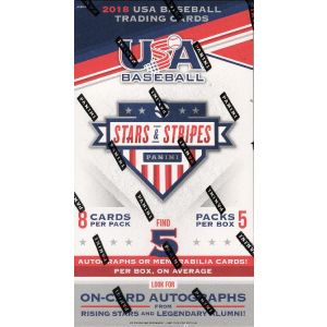2018 Panini Stars and Stripes Baseball Hobby 20 Box Case 