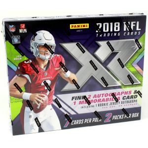 2018 Panini XR Football Hobby 15 Box Case