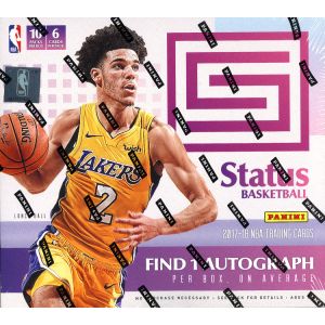 2017/18 Panini Status Basketball Hobby 20 Box Case