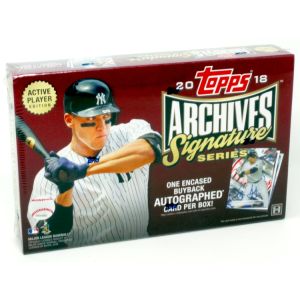 2018 Topps Archives Signature Series Baseball 20 Box Case