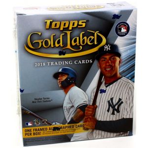 2018 Topps Gold Label Baseball Hobby Box