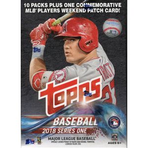2018 Topps Series 1 Baseball Blaster Box