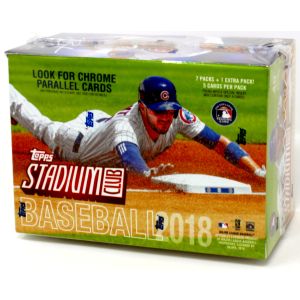 2018 Topps Stadium Club Baseball Blaster 16 Box Case