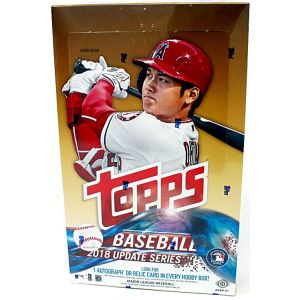 2018 Topps Update Series Baseball Hobby 12 Box Case 