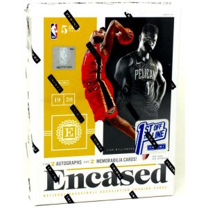 2019/20 Panini Encased Basketball 1st Off The Line Hobby Box