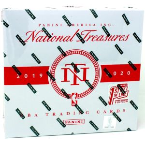 2019/20 Panini National Treasures Basketball 1st Off The Line Hobby Box