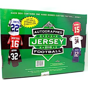 2019 Leaf Autographed Football Jersey