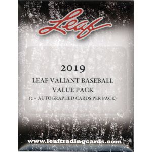 2019 Leaf Valiant Baseball Value Pack