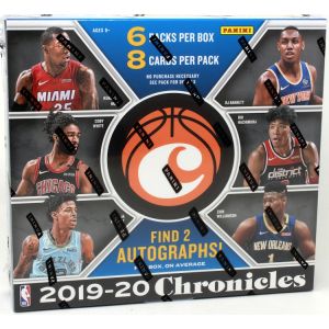 2019/20 Panini Chronicles Basketball Hobby Box