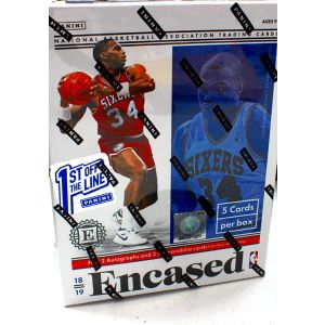 2018/19 Panini Encased Basketball 1st Off The Line