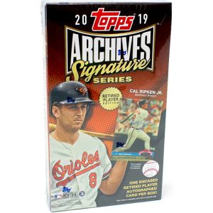 2019 Topps Archives Signature Series Retired Player Ed Baseball