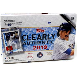 2019 Topps Clearly Authentic Baseball