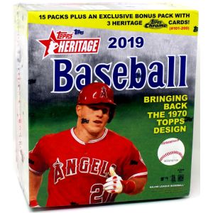 2019 Topps Heritage Baseball Mega Box