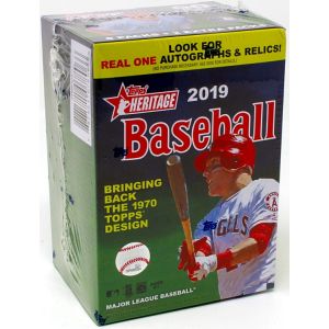 2019 Topps Heritage Baseball Online Exclusive Blaster