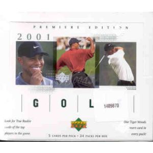 2001 Upper Deck Golf Hobby Box
