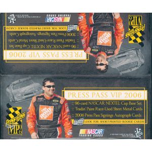 2006 Press Pass VIP Racing Retail Box