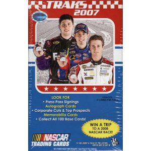 2007 Press Pass Traks Racing Blaster Box
