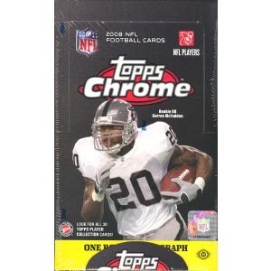 2008 Topps Chrome Football Hobby Box