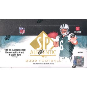 2009 Upper Deck SP Authentic Football Hobby Box