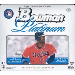 2010 Bowman Platinum Baseball Hobby Box