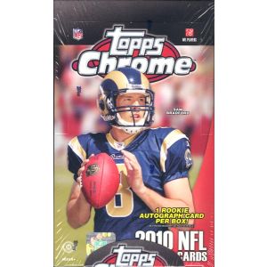 2010 Topps Chrome Football Hobby Box