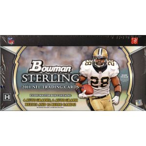 2011 Bowman Sterling Football Hobby 8 Box Case