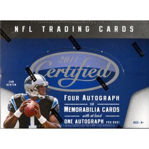 2011 Panini Certified Football Hobby 24 Box Master Case