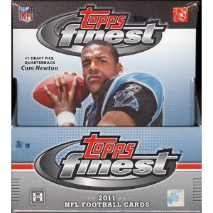 2011 Topps Finest Football Hobby 8 Box Case