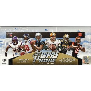 2011 Topps Prime Football Hobby 6 Box Case