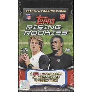 2011 Topps Rising Rookies Football Hobby Box