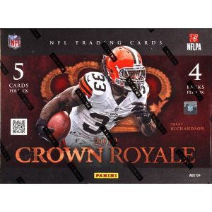 2012 Panini Crown Royale Football Hobby 12 Box Case