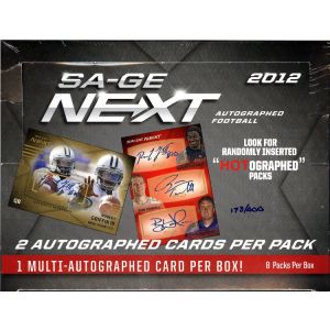 2012 Sage Next Football Hobby Box