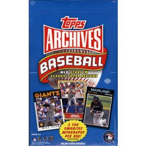 2012 Topps Archives Baseball Hobby Box
