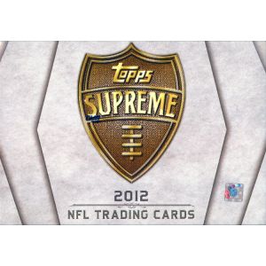 2012 Topps Supreme Football Hobby Box