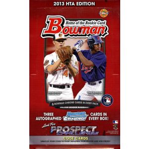 2013 Bowman Baseball Jumbo (HTA) 8 Box Case