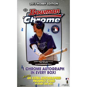 2013 Bowman Chrome Baseball Hobby Box