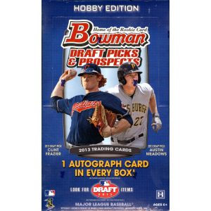 2013 Bowman Draft Picks & Prospects Baseball Hobby Box