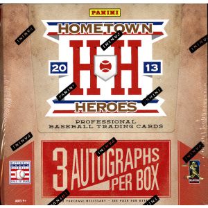 2013 Panini Hometown Heroes Baseball Hobby Box