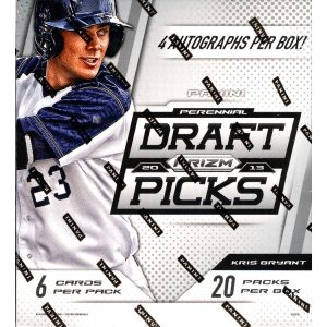 2013 Panini Prizm Perennial Draft Baseball Hobby 12 Box Case