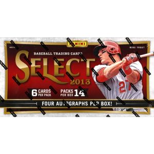 2013 Panini Select Baseball Hobby 12 Box Case