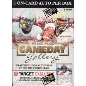 2013 Press Pass Gameday Gallery Football Blaster 20 Box Lot